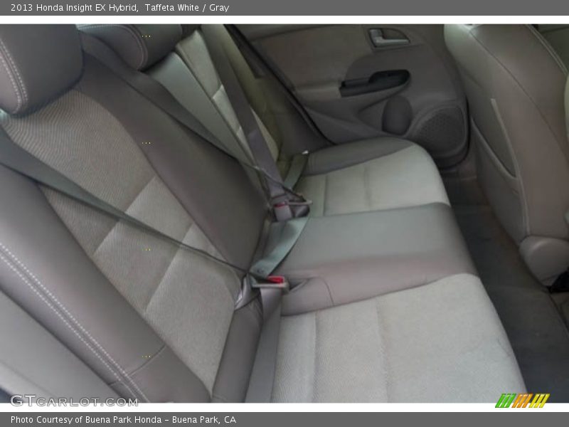 Taffeta White / Gray 2013 Honda Insight EX Hybrid