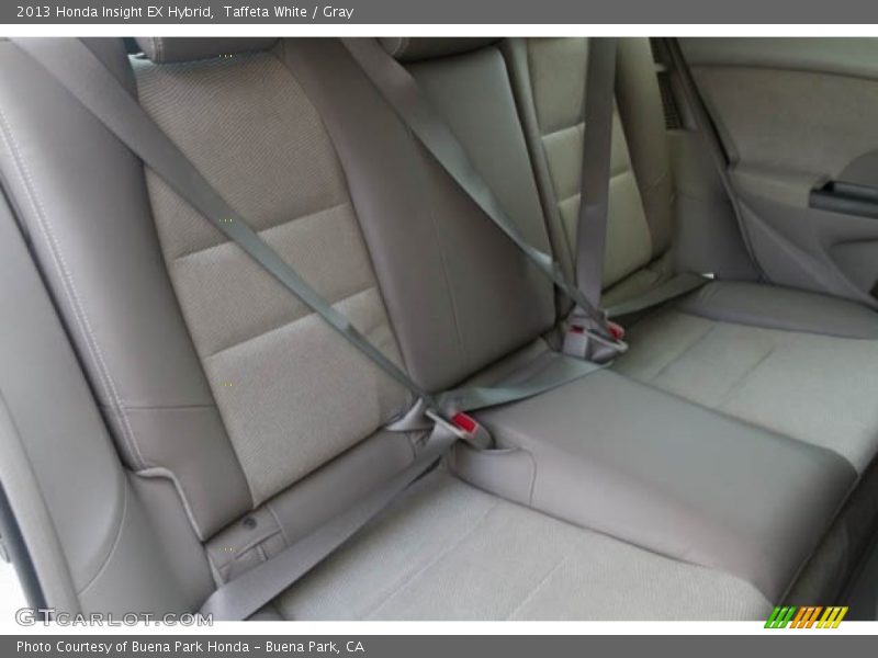 Taffeta White / Gray 2013 Honda Insight EX Hybrid