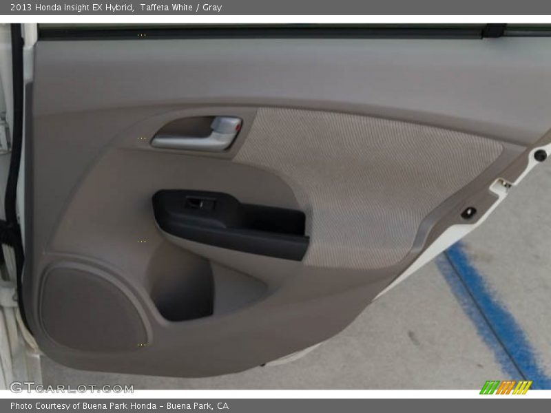 Taffeta White / Gray 2013 Honda Insight EX Hybrid