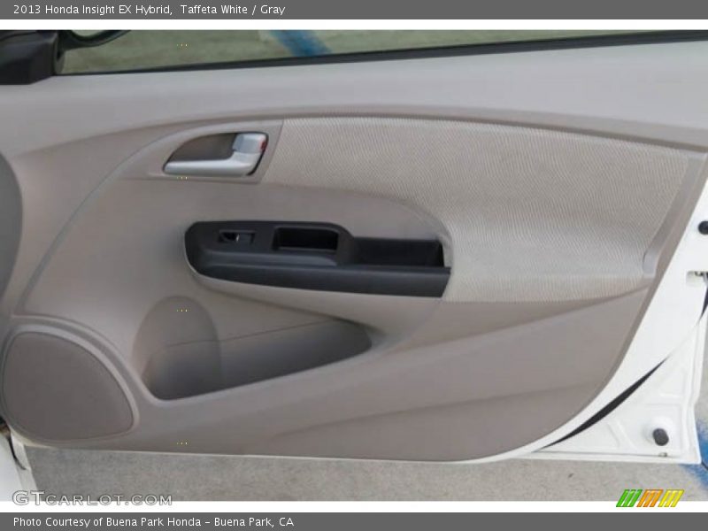 Taffeta White / Gray 2013 Honda Insight EX Hybrid