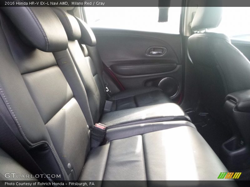 Milano Red / Gray 2016 Honda HR-V EX-L Navi AWD