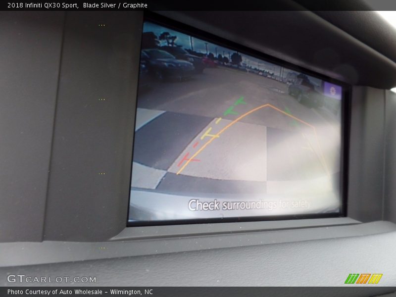 Blade Silver / Graphite 2018 Infiniti QX30 Sport