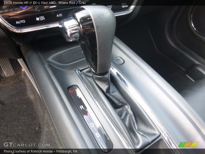 Milano Red / Gray 2016 Honda HR-V EX-L Navi AWD