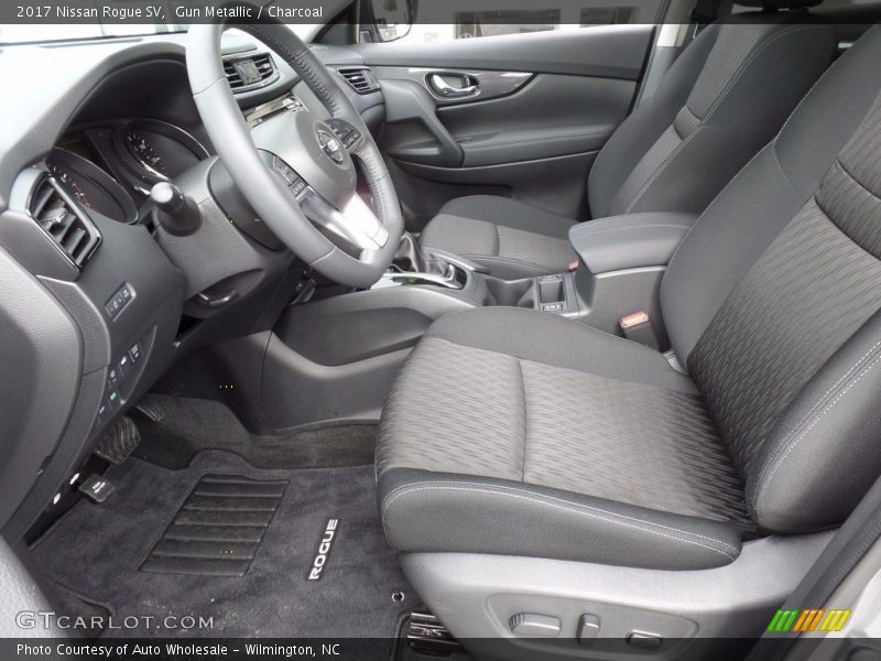Front Seat of 2017 Rogue SV
