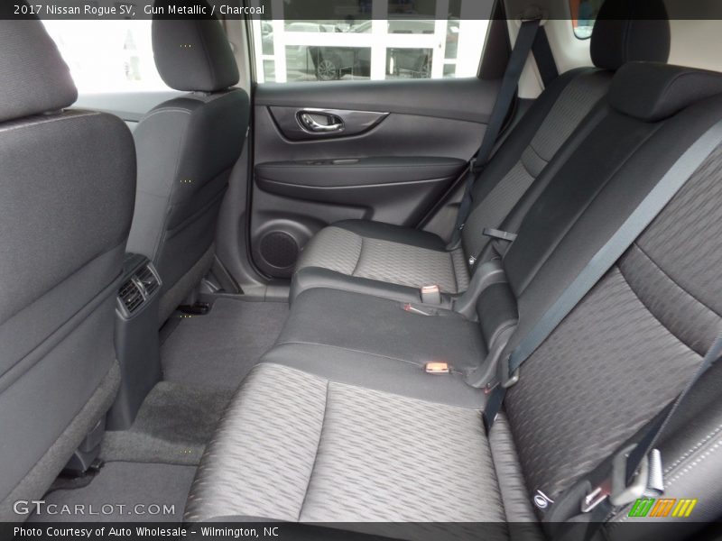 Rear Seat of 2017 Rogue SV