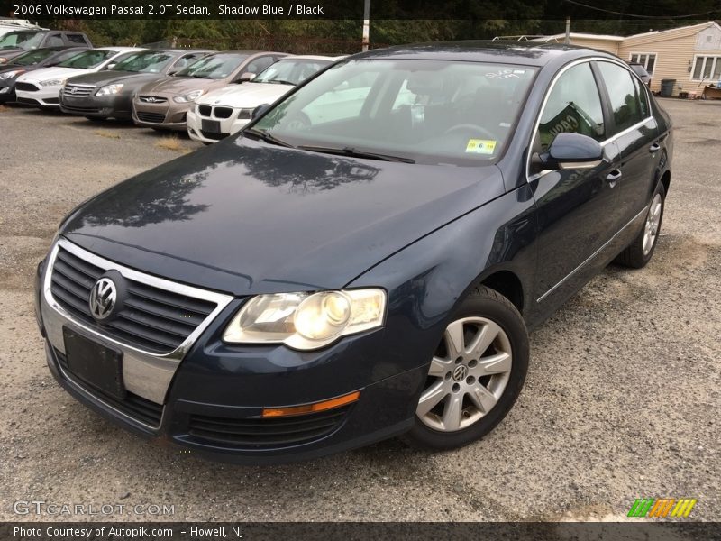 Shadow Blue / Black 2006 Volkswagen Passat 2.0T Sedan