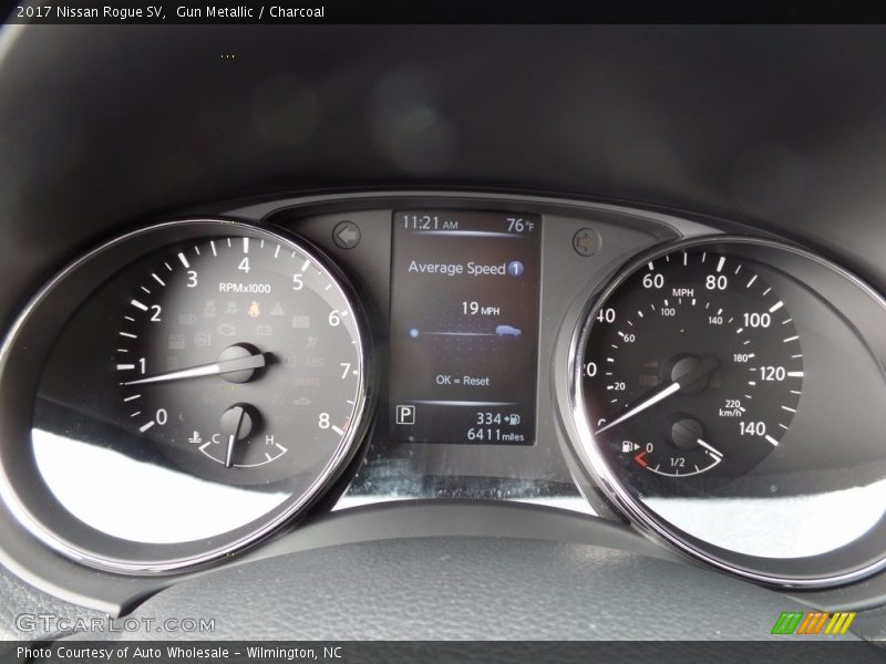  2017 Rogue SV SV Gauges