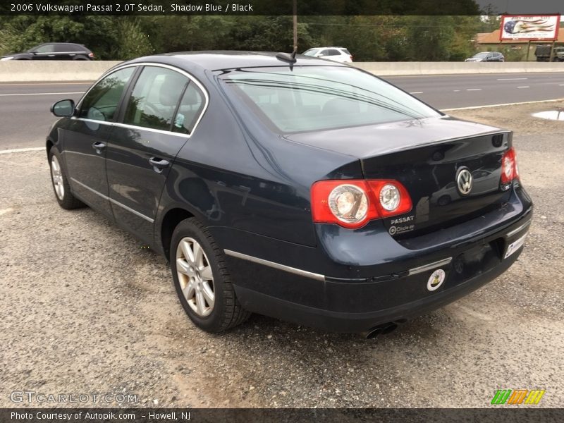 Shadow Blue / Black 2006 Volkswagen Passat 2.0T Sedan