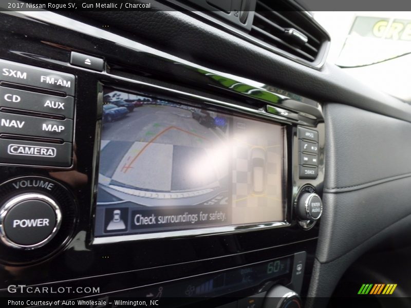 Gun Metallic / Charcoal 2017 Nissan Rogue SV