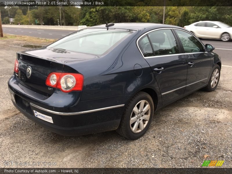 Shadow Blue / Black 2006 Volkswagen Passat 2.0T Sedan
