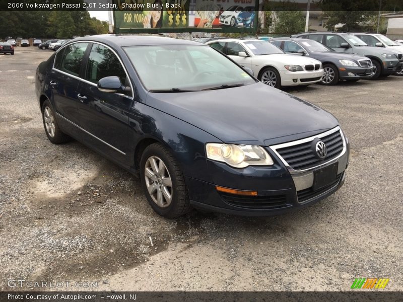 Shadow Blue / Black 2006 Volkswagen Passat 2.0T Sedan