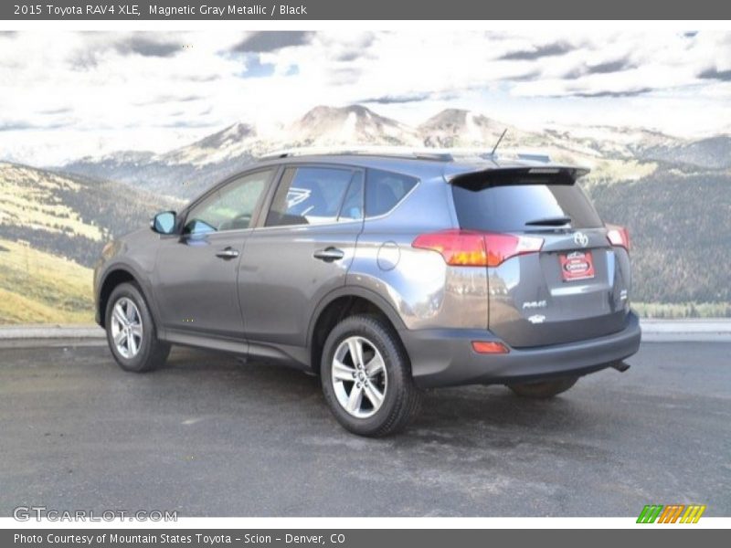 Magnetic Gray Metallic / Black 2015 Toyota RAV4 XLE