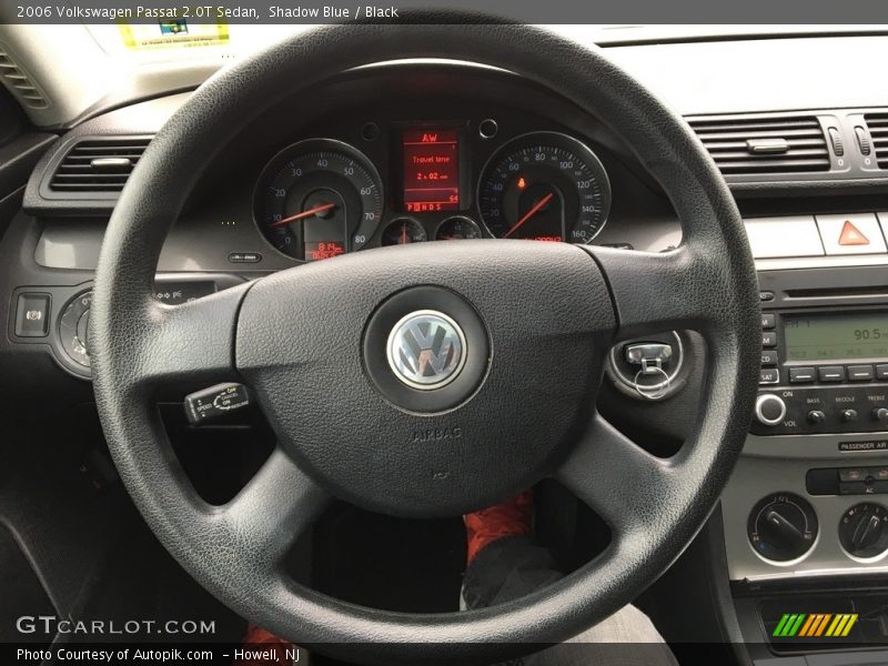 Shadow Blue / Black 2006 Volkswagen Passat 2.0T Sedan