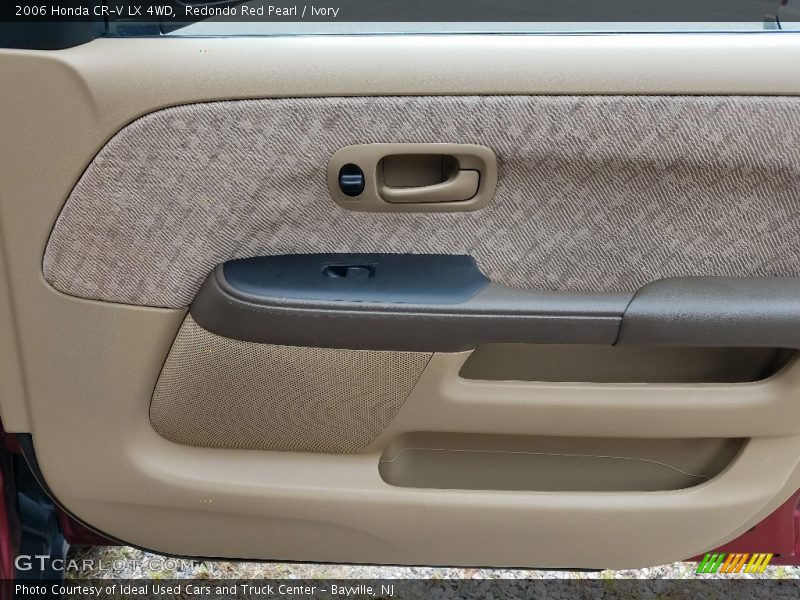 Redondo Red Pearl / Ivory 2006 Honda CR-V LX 4WD