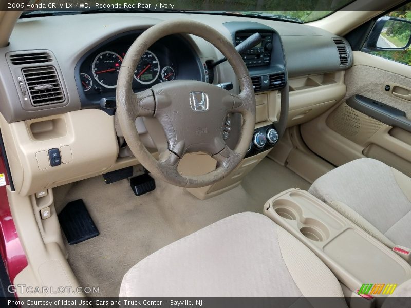 Redondo Red Pearl / Ivory 2006 Honda CR-V LX 4WD
