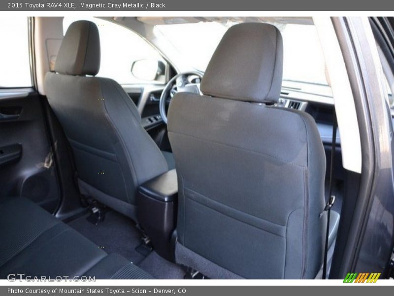 Magnetic Gray Metallic / Black 2015 Toyota RAV4 XLE