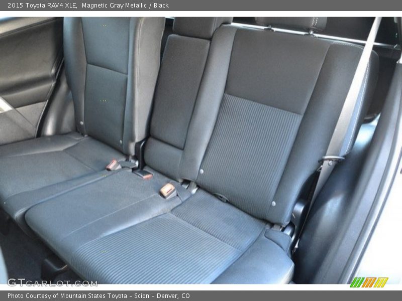Magnetic Gray Metallic / Black 2015 Toyota RAV4 XLE