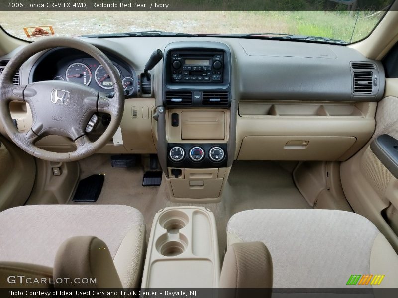 Redondo Red Pearl / Ivory 2006 Honda CR-V LX 4WD