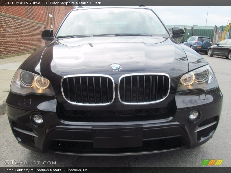 Black Sapphire Metallic / Black 2011 BMW X5 xDrive 35i