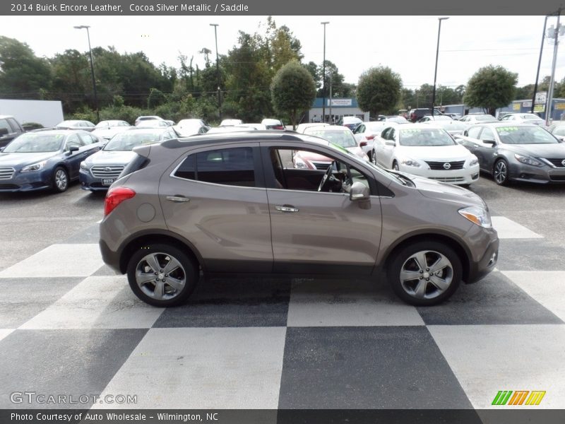 Cocoa Silver Metallic / Saddle 2014 Buick Encore Leather