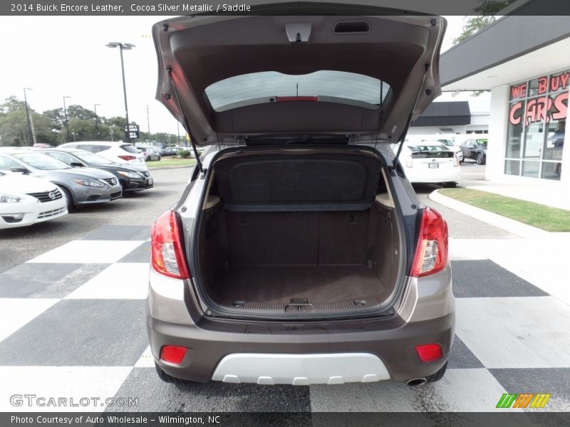 Cocoa Silver Metallic / Saddle 2014 Buick Encore Leather