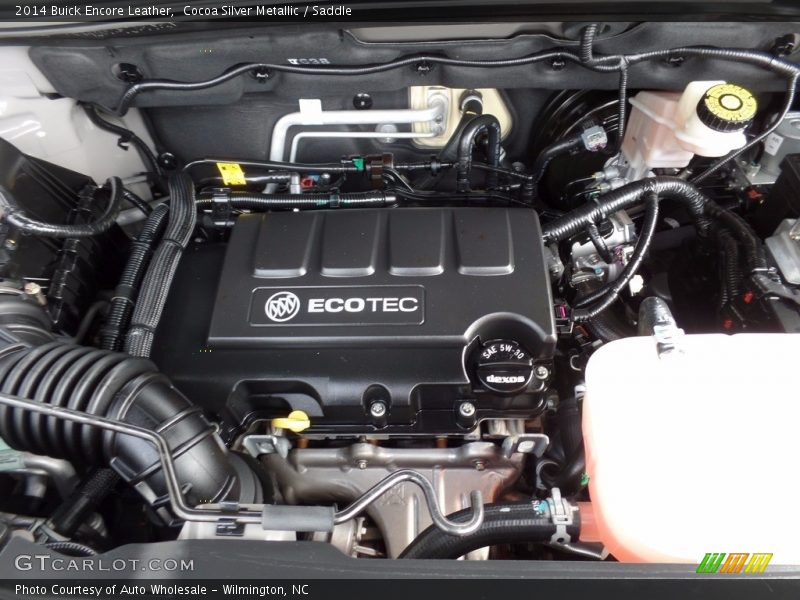 Cocoa Silver Metallic / Saddle 2014 Buick Encore Leather
