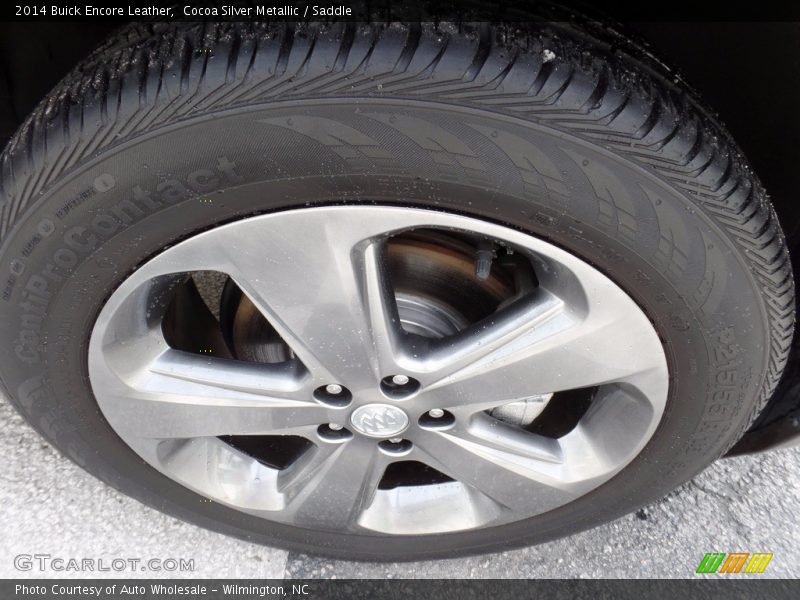 Cocoa Silver Metallic / Saddle 2014 Buick Encore Leather