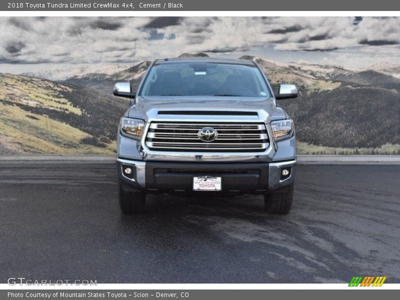 Cement / Black 2018 Toyota Tundra Limited CrewMax 4x4