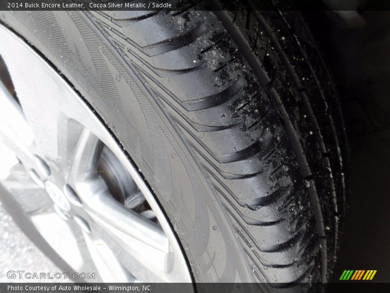 Cocoa Silver Metallic / Saddle 2014 Buick Encore Leather