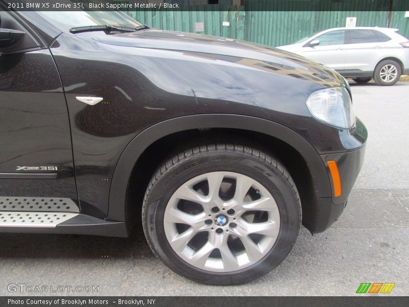 Black Sapphire Metallic / Black 2011 BMW X5 xDrive 35i