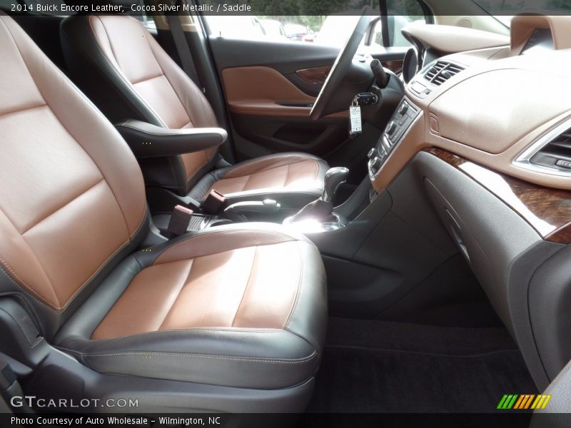 Cocoa Silver Metallic / Saddle 2014 Buick Encore Leather
