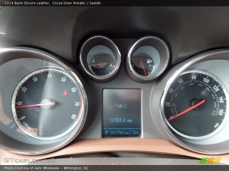 Cocoa Silver Metallic / Saddle 2014 Buick Encore Leather