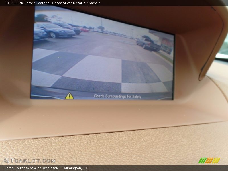 Cocoa Silver Metallic / Saddle 2014 Buick Encore Leather