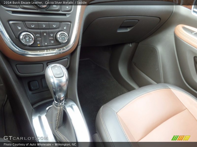 Cocoa Silver Metallic / Saddle 2014 Buick Encore Leather