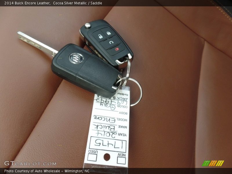 Cocoa Silver Metallic / Saddle 2014 Buick Encore Leather