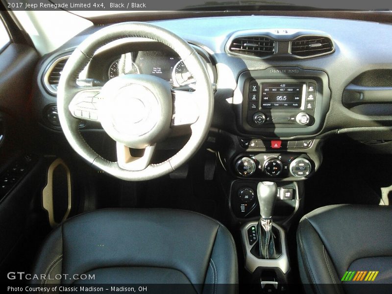 Black / Black 2017 Jeep Renegade Limited 4x4