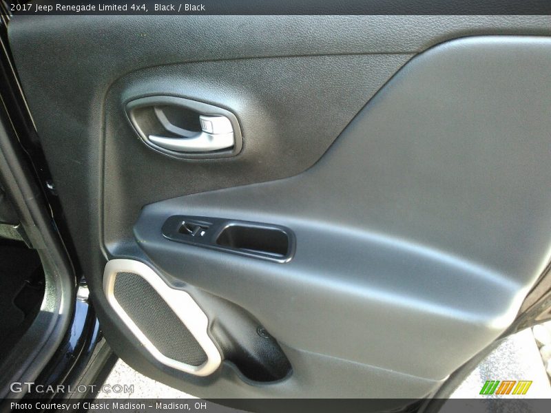 Black / Black 2017 Jeep Renegade Limited 4x4