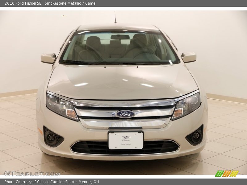 Smokestone Metallic / Camel 2010 Ford Fusion SE