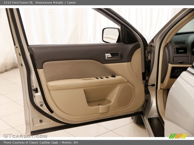 Smokestone Metallic / Camel 2010 Ford Fusion SE