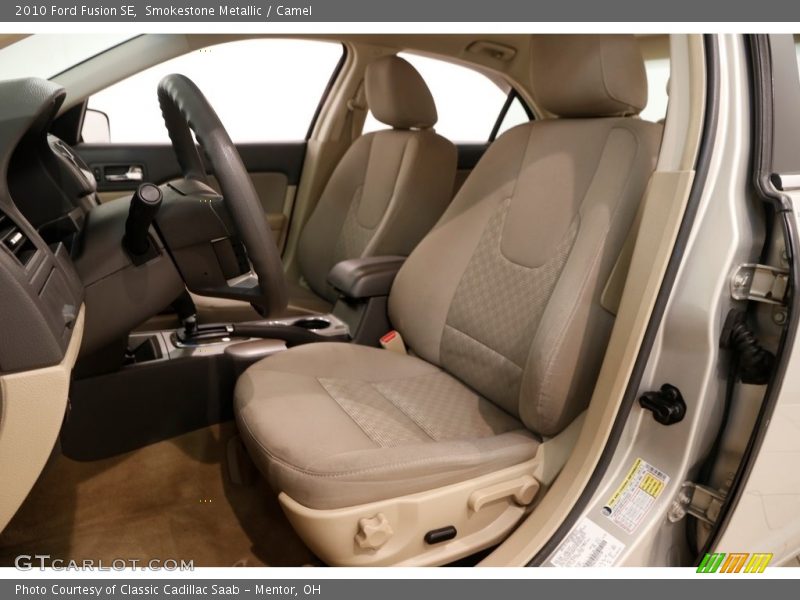 Smokestone Metallic / Camel 2010 Ford Fusion SE
