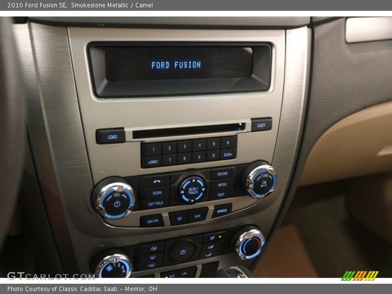 Smokestone Metallic / Camel 2010 Ford Fusion SE