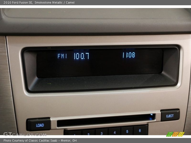 Smokestone Metallic / Camel 2010 Ford Fusion SE