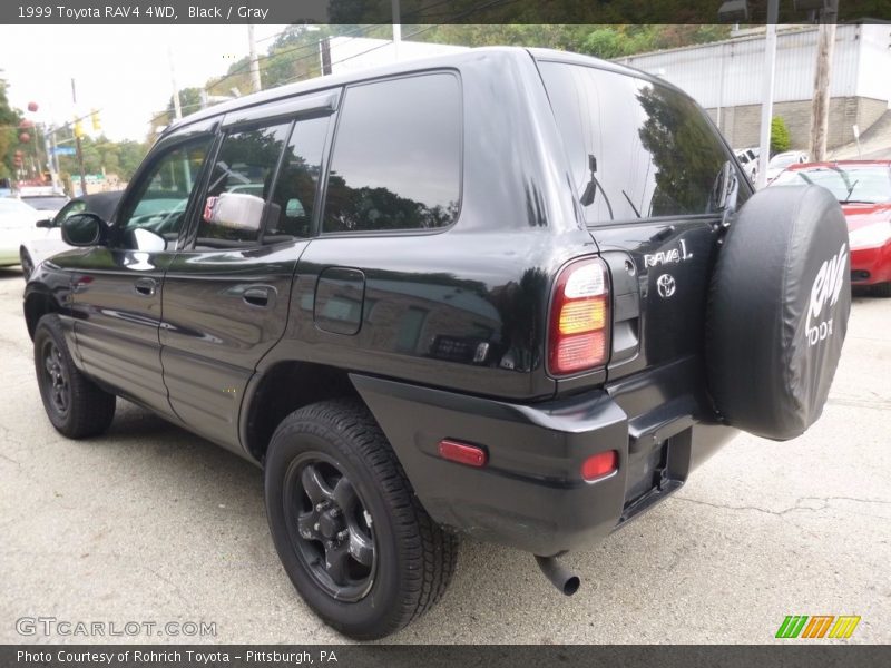 Black / Gray 1999 Toyota RAV4 4WD