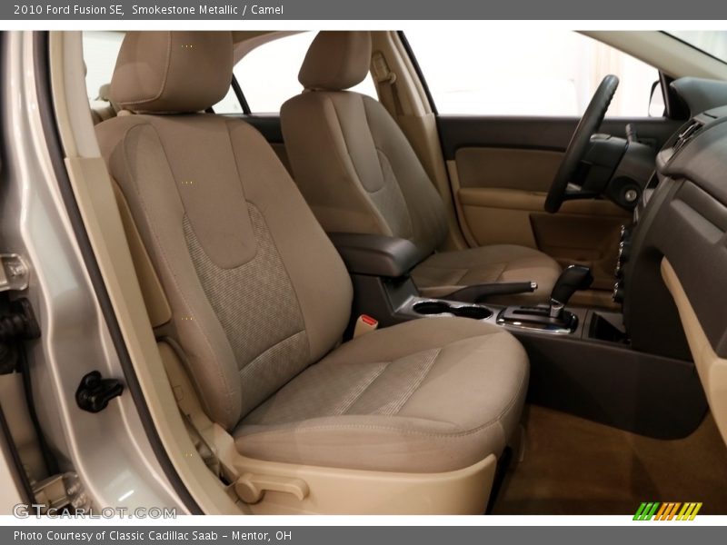 Smokestone Metallic / Camel 2010 Ford Fusion SE