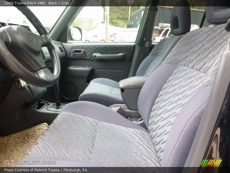 Black / Gray 1999 Toyota RAV4 4WD