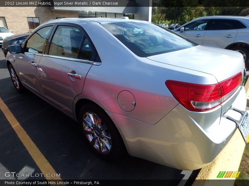Ingot Silver Metallic / Dark Charcoal 2012 Lincoln MKZ Hybrid