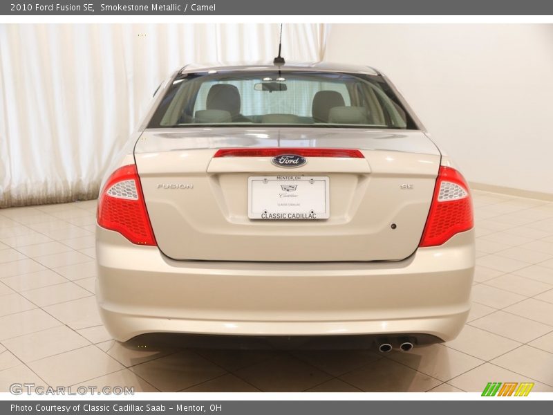 Smokestone Metallic / Camel 2010 Ford Fusion SE