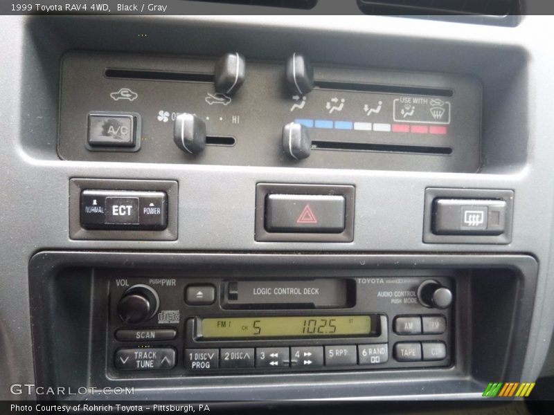 Black / Gray 1999 Toyota RAV4 4WD