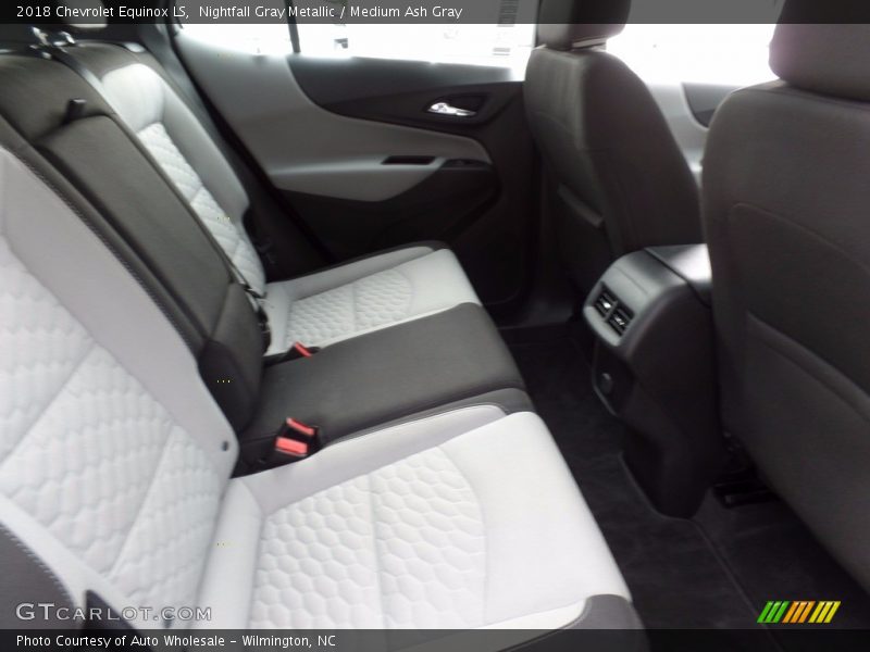 Nightfall Gray Metallic / Medium Ash Gray 2018 Chevrolet Equinox LS