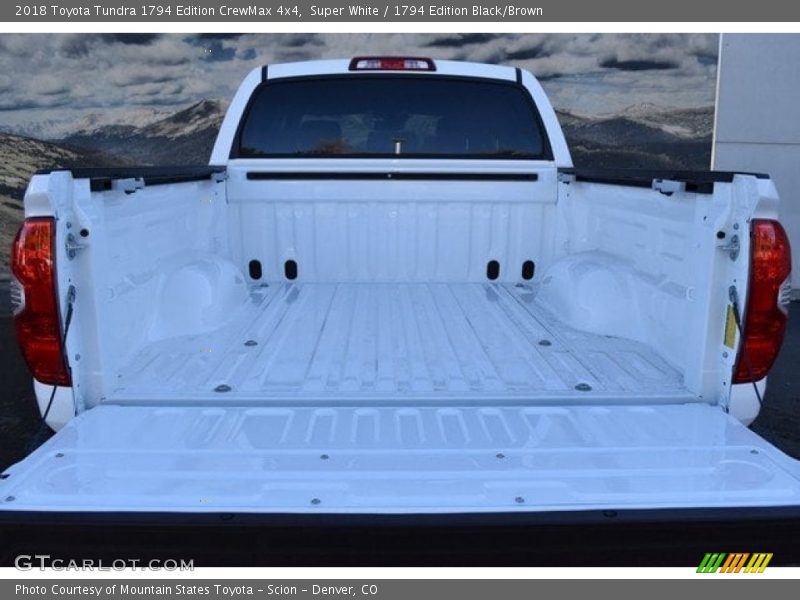Super White / 1794 Edition Black/Brown 2018 Toyota Tundra 1794 Edition CrewMax 4x4